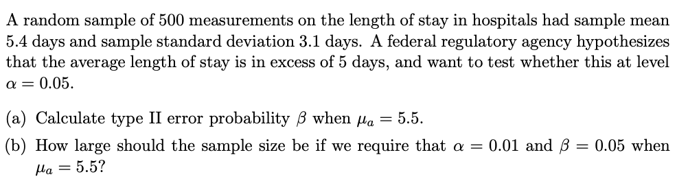 Solved A random sample of 500 measurements on the length of | Chegg.com