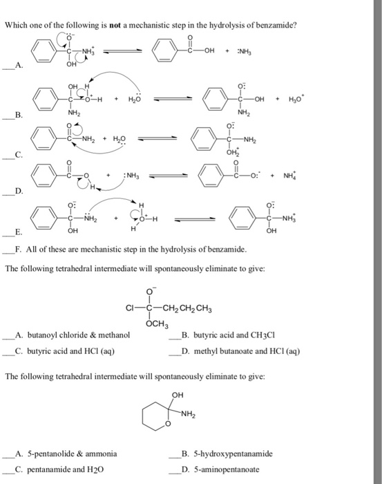 Solved Which one of the following is not a mechanistic step | Chegg.com