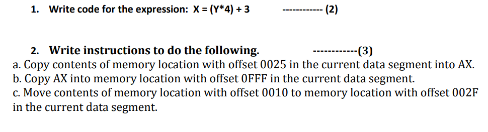 Solved the subject is : computer organization and | Chegg.com