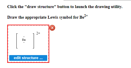 How to draw the Be2+ Lewis Dot Structure. 
