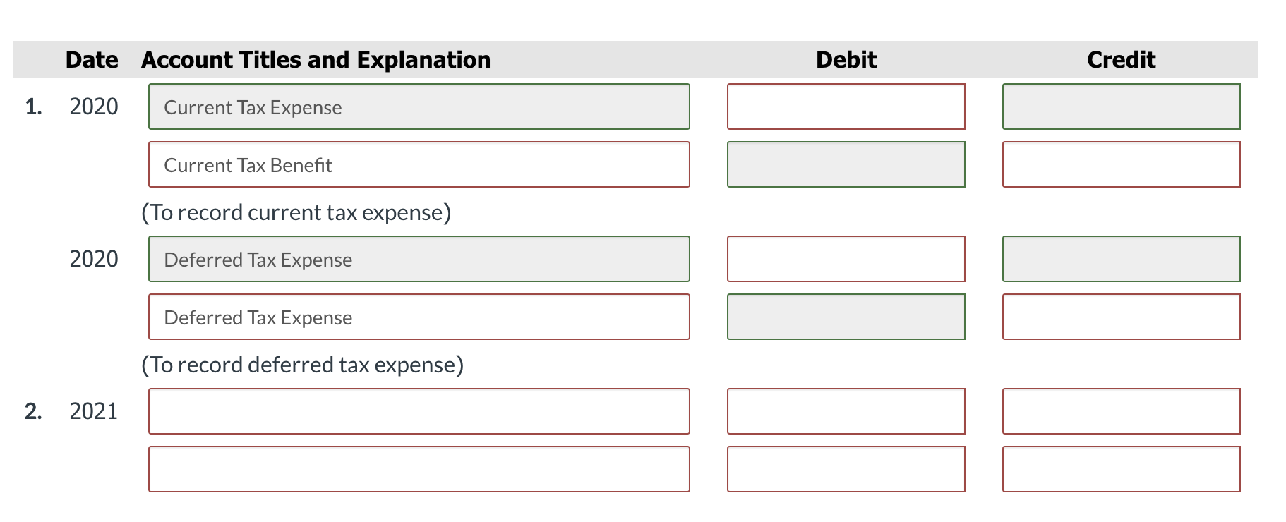 Solved Swifty Corp. had a Deferred Tax Asset account with | Chegg.com