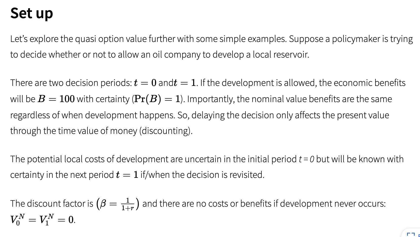 Suppose The Benefits Of A Project Are Known To Be B = | Chegg.com