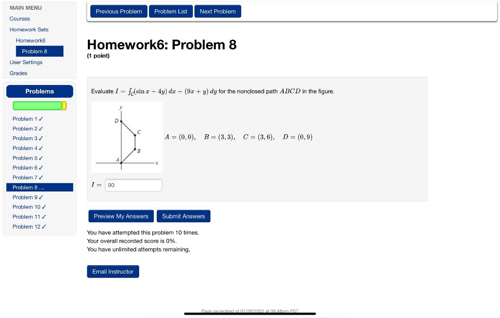 Solved MAIN MENU Previous Problem Problem List Next Problem | Chegg.com