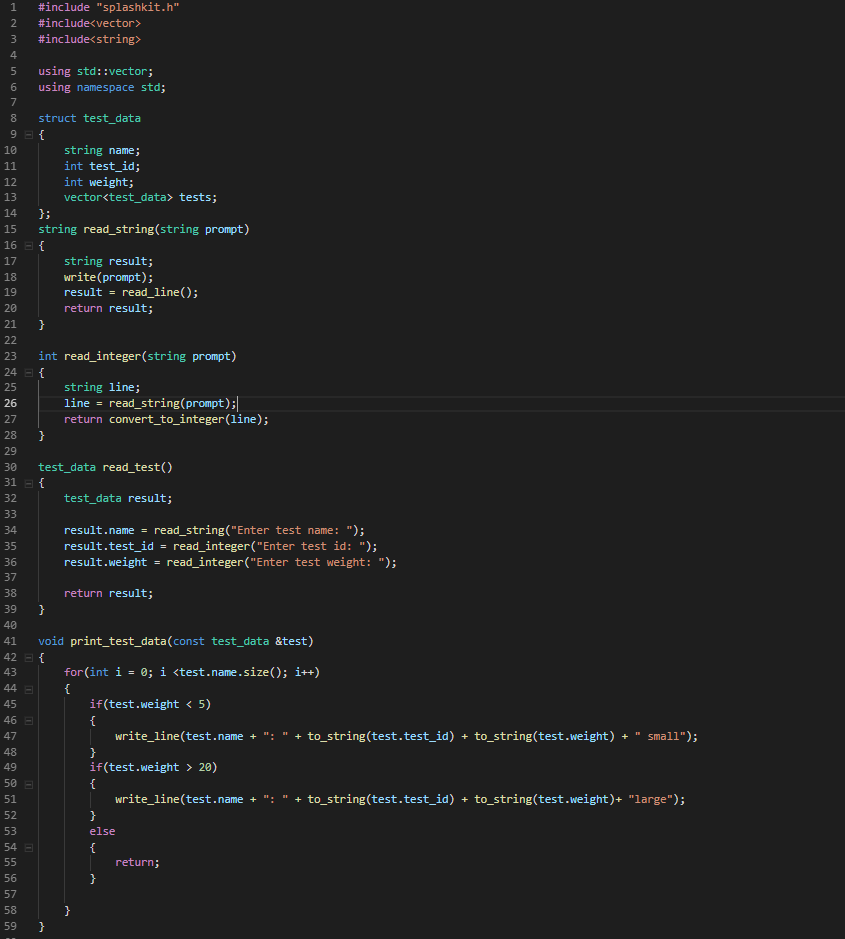 Need some help to fix this code, requirements | Chegg.com