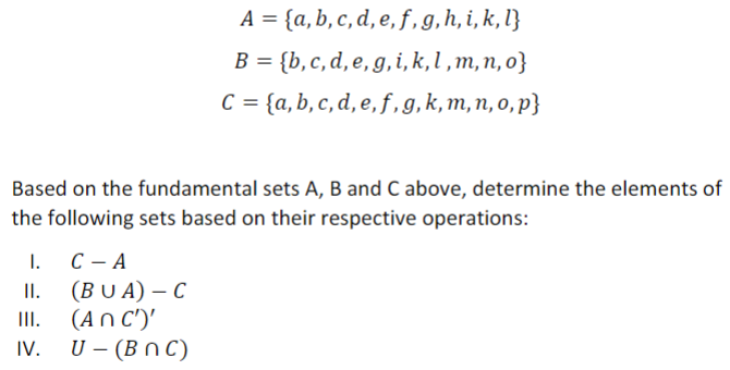 Solved Draw a Venn diagram to show the following sets and | Chegg.com