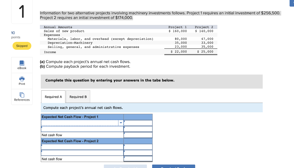 solved-1-information-for-two-alternative-projects-involving-chegg