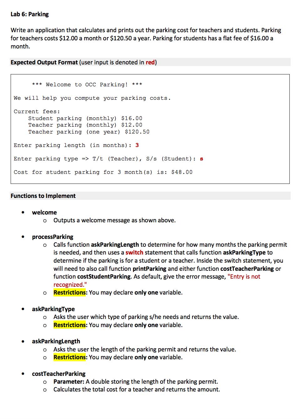 Solved This is an intro to C++ class, so the answer does not | Chegg.com