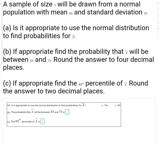 Solved A sample of size , will be drawn from a normal | Chegg.com