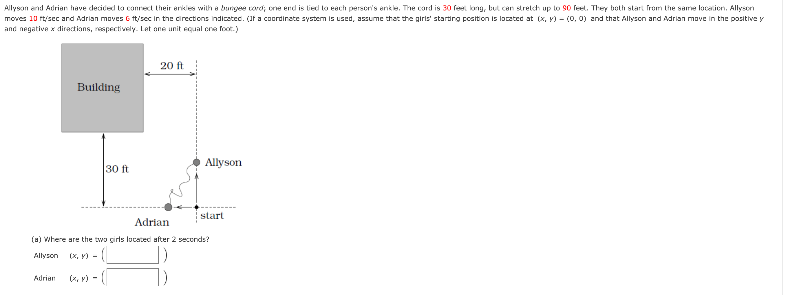 Solved Allyson and Adrian have decided to connect their