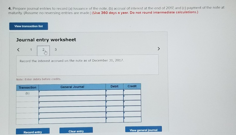 Solved 4. Prepare journal entries to record (a) issuance