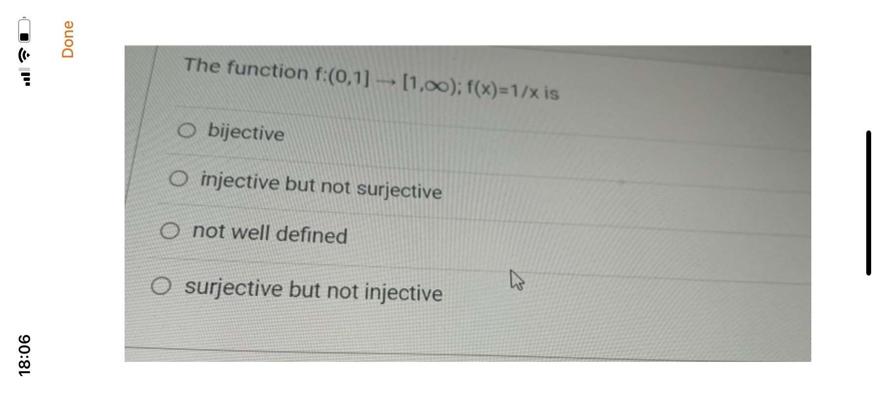 Is X 2 Bijective For Natural Numbers