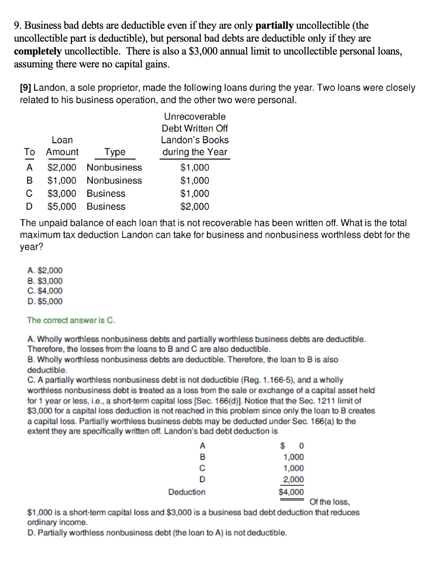 Solved Answer the following based on the multiple choice