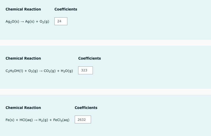 Solved Use the following information to answer the next | Chegg.com