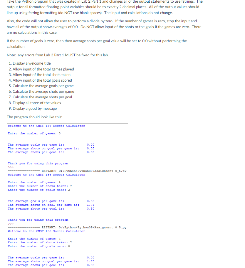 Solved Thank you for using this program ≫> RESTART: D: | Chegg.com