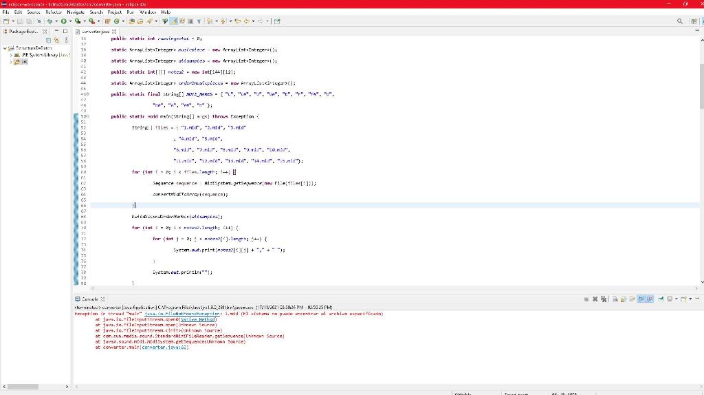 Solved I have this error in my java code, does anyone know | Chegg.com