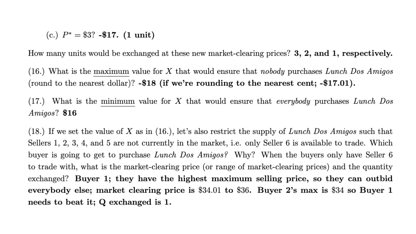 Solved Table: Roster Of Buyers And Sellers Thinking About 