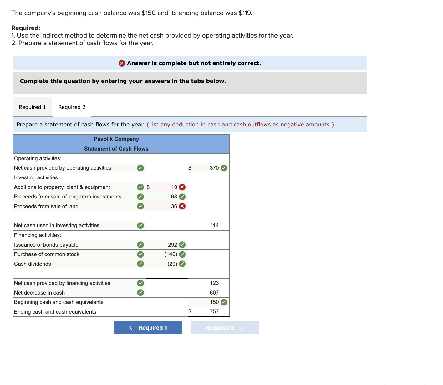Solved Please correct the two incorrect answers and show me | Chegg.com