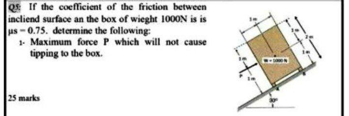Solved Qs If the coefficient of the friction between | Chegg.com