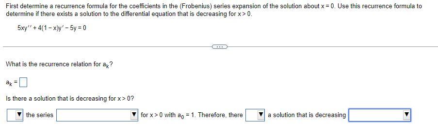Solved 1st text box choices Yes, No 2nd text box choices Is | Chegg.com