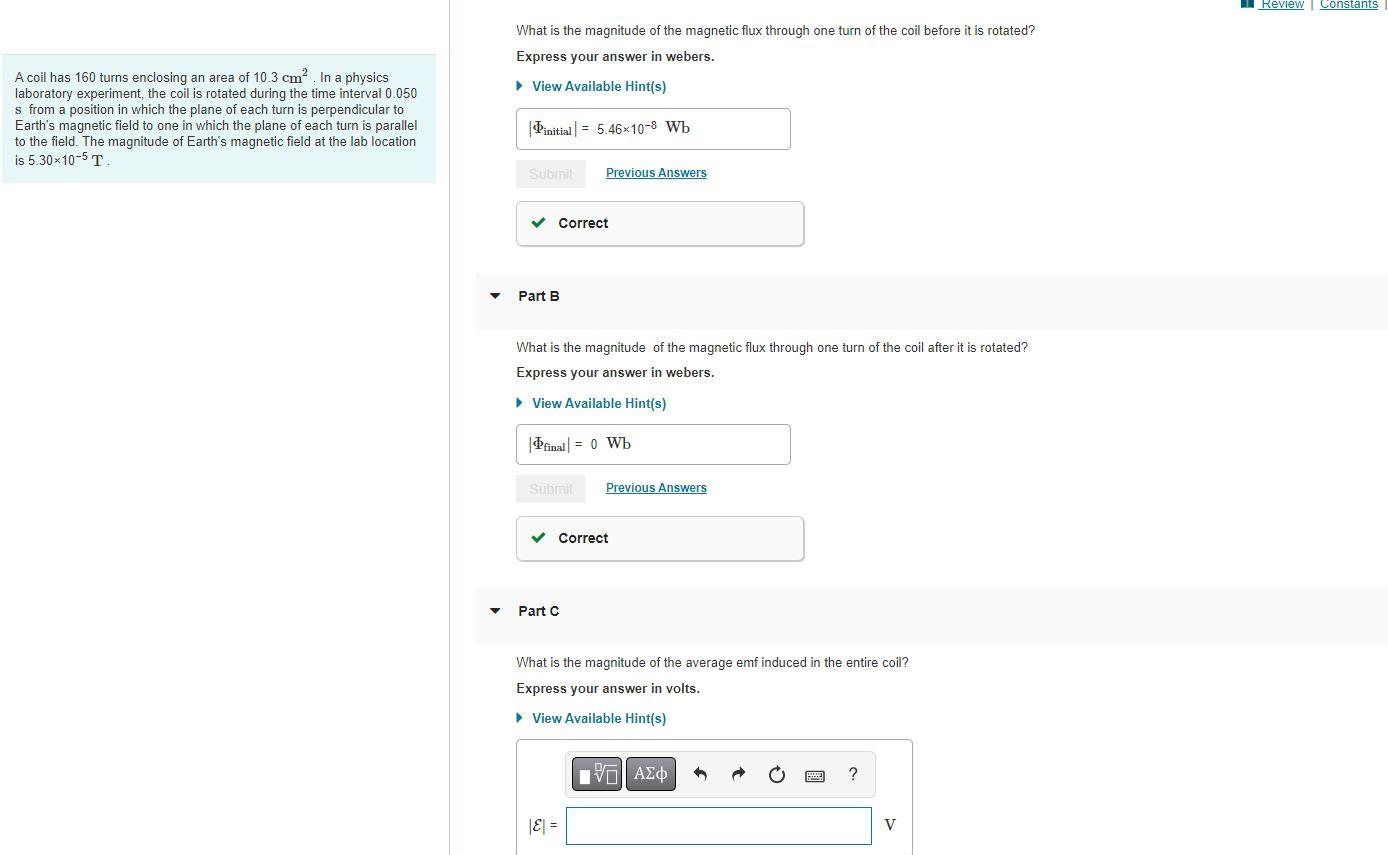 Solved What Is The Magnitude Of The Magnetic Flux Through | Chegg.com