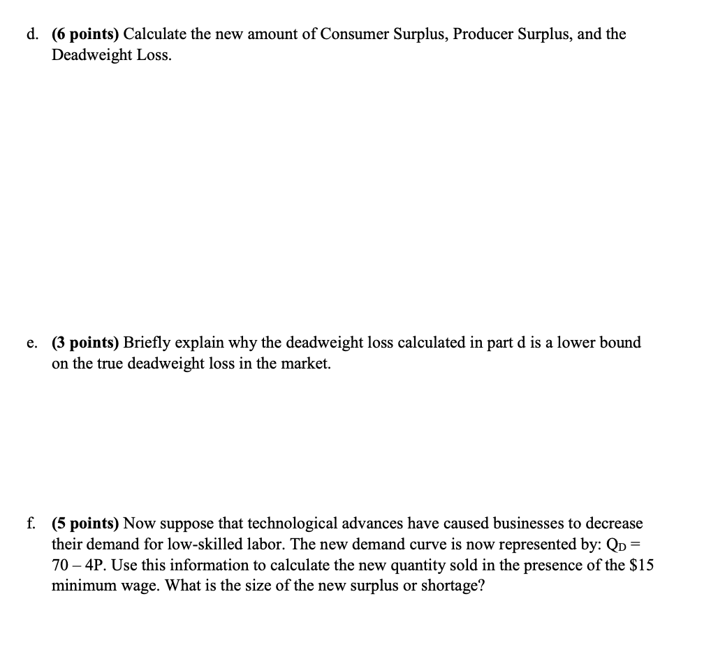 Solved Question 2 (30 points total): Suppose the equations | Chegg.com