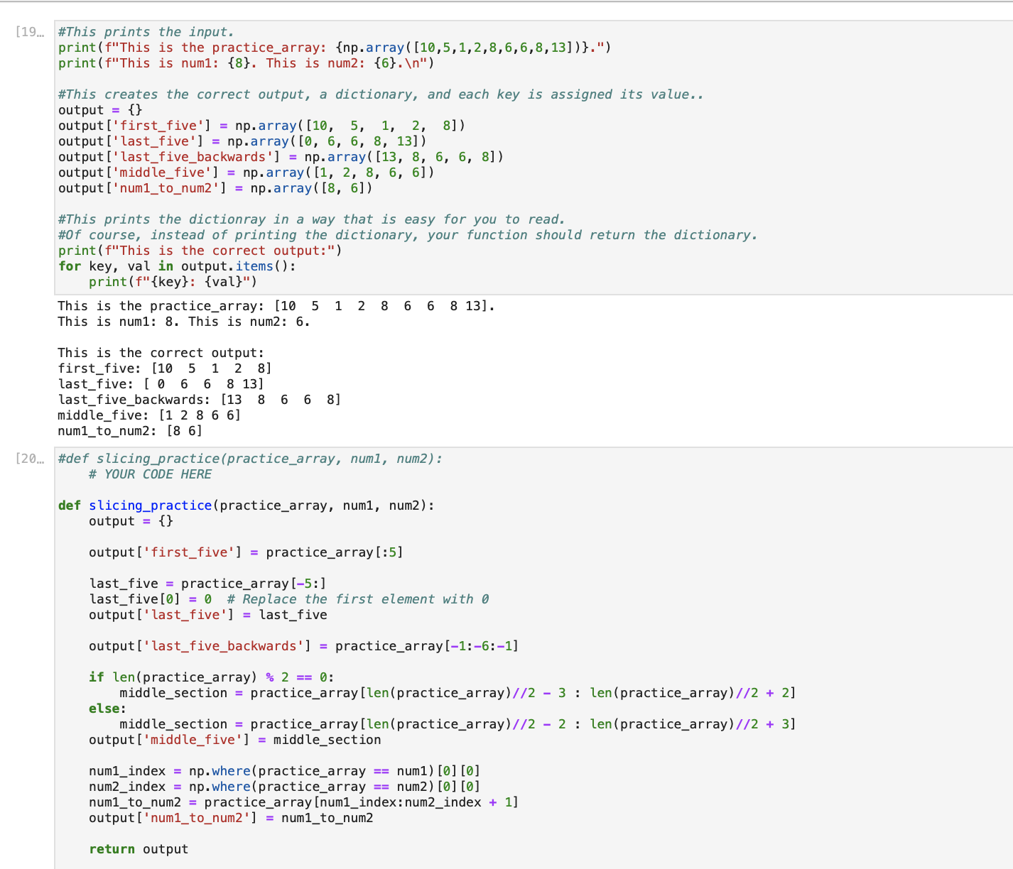 Solved The Assertion Errors For This Code Is That Both First | Chegg.com