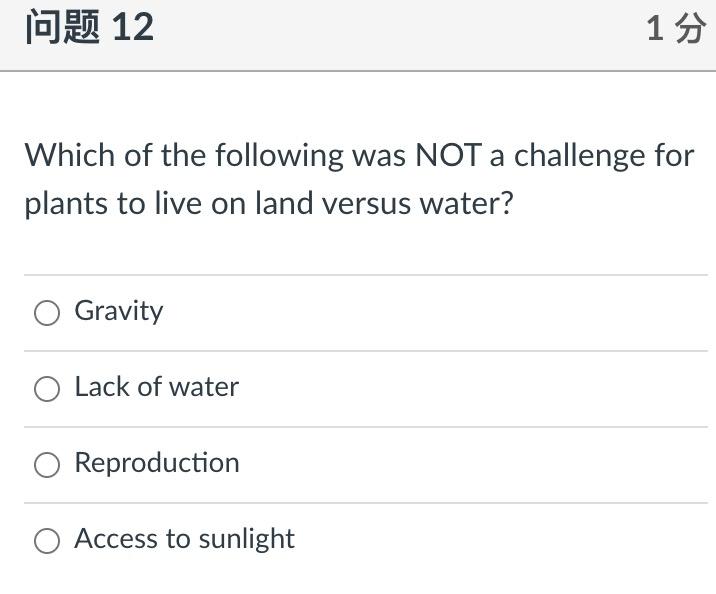 Solved 问题 12 15 Which of the following was NOT a challenge | Chegg.com