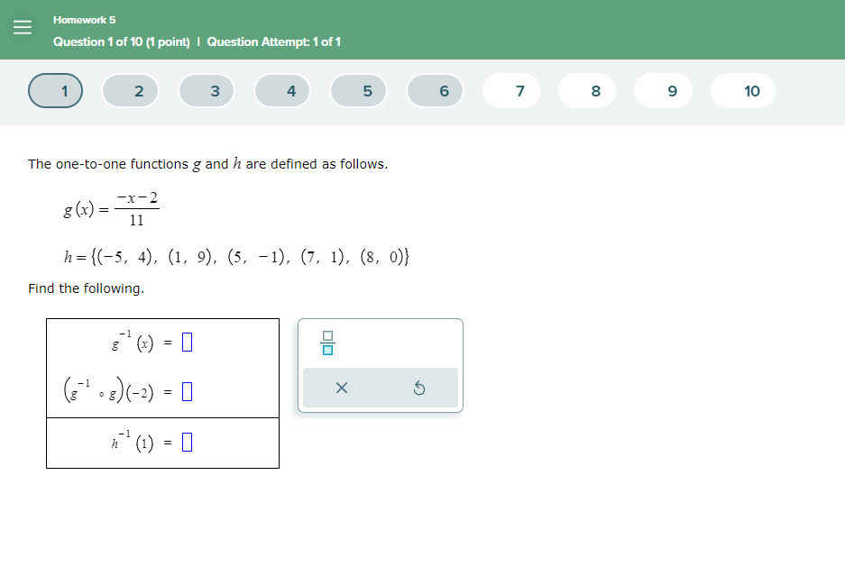 Solved 1 | Chegg.com