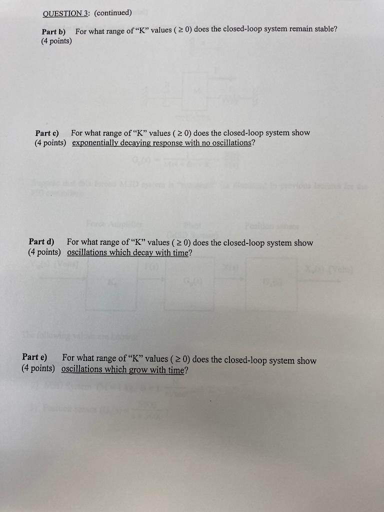Solved QUESTION 3: (36 points total) Consider the following | Chegg.com