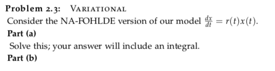 Solved Problem Variational Consider The Na Fohlde Chegg Com