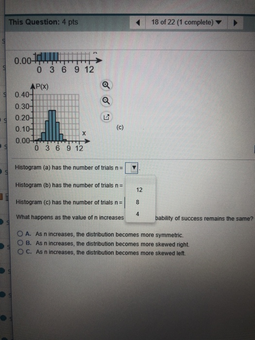 Solved Match n : 4. n-8, n : 12 with the correct graph. Each
