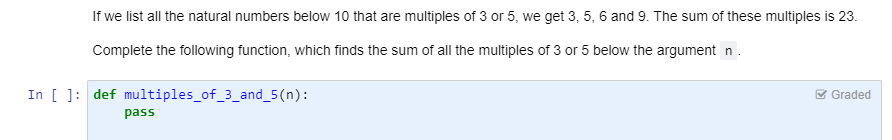 Solved If we list all the natural numbers below 10 that are | Chegg.com