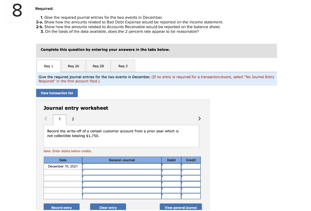 Solved 00 8 Required: 1. Give The Required Journal Entries | Chegg.com