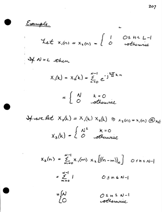 Circular convolution Can you explain this | Chegg.com