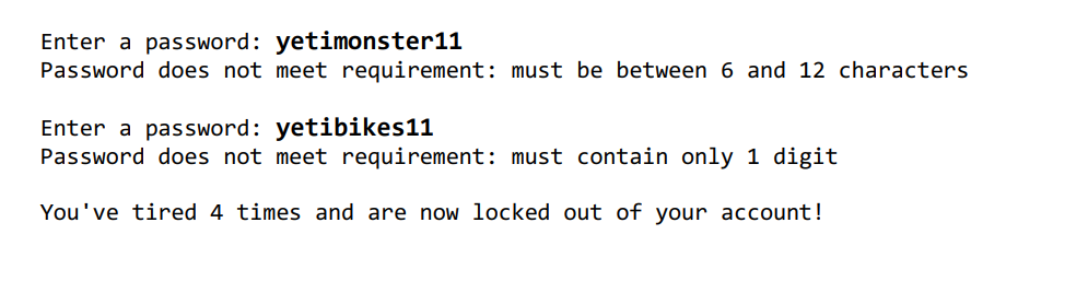 Solved Assignment Description Write a program that asks the | Chegg.com