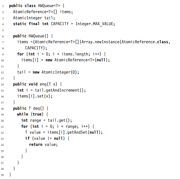 Solved This exercise examines the queue implementation in | Chegg.com