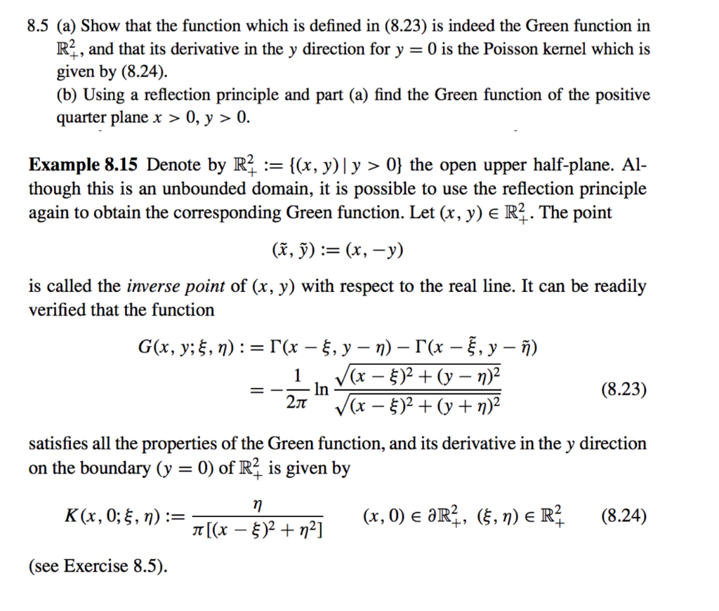 8 5 A Show That The Function Which Is Defined In Chegg Com