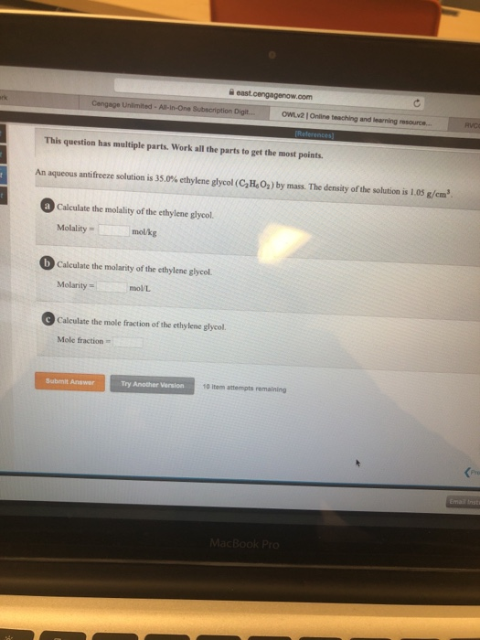 Solved OWLv2 | Online teaching and learning resource This | Chegg.com