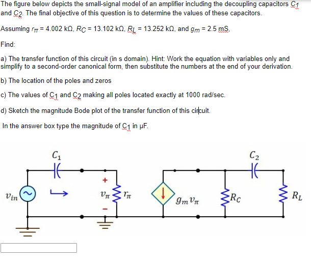 Small Signal Model Of Ce Amplifier