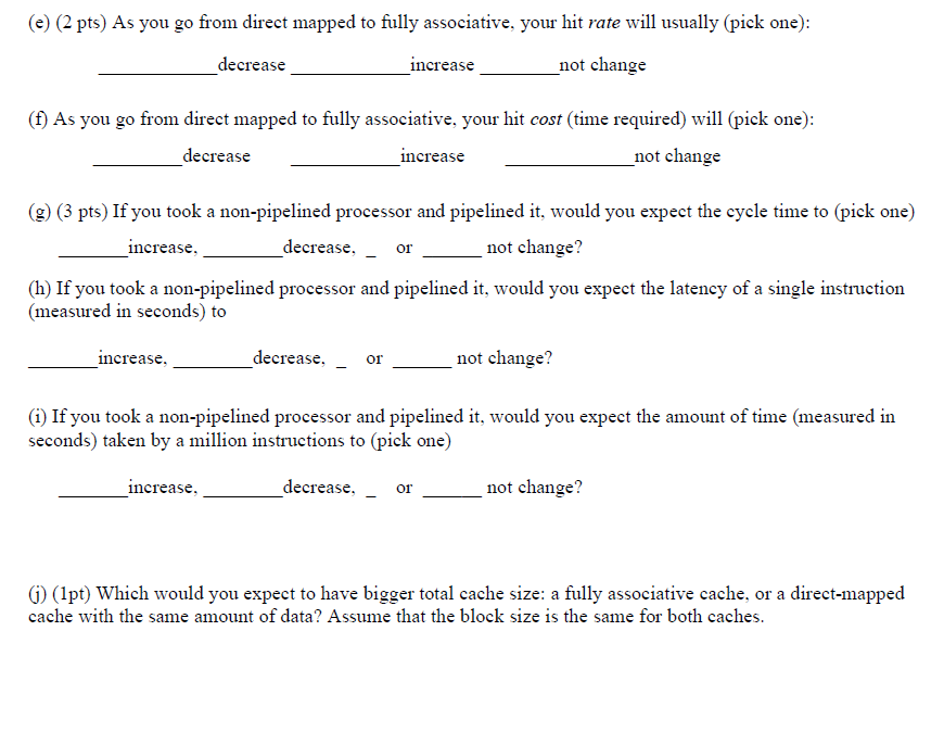 Solved (10 Pts) Answer The Following Questions Briefly. (a) 