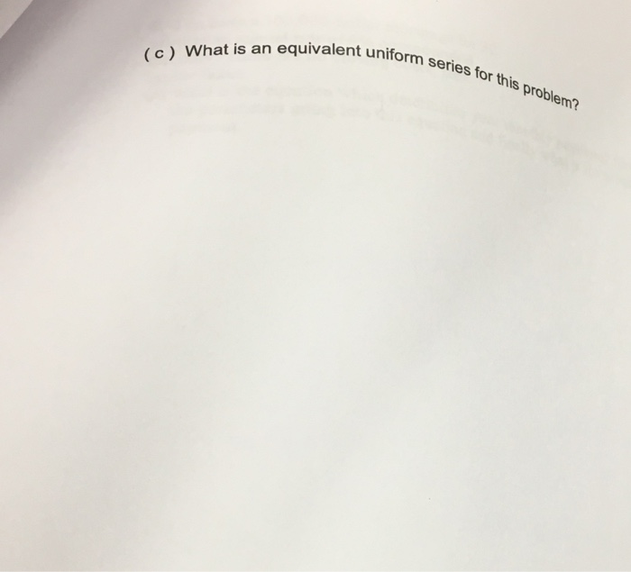 Solved 2 (a) At the end of the first year of the time period | Chegg.com