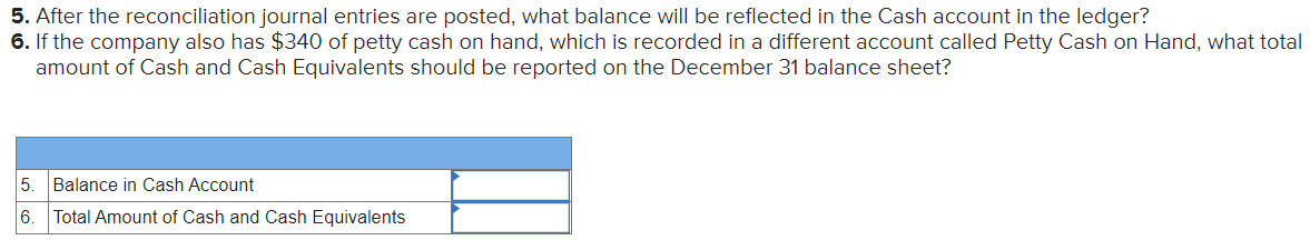 Solved Identifying Outstanding Checks and Deposits in | Chegg.com
