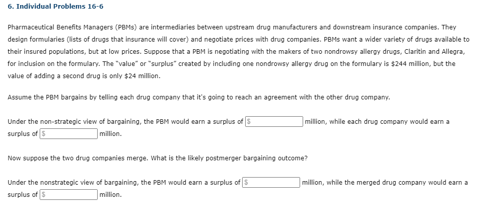 Pharmaceutical Benefits Managers (PBMs) are intermediaries between upstream drug manufacturers and downstream insurance compa