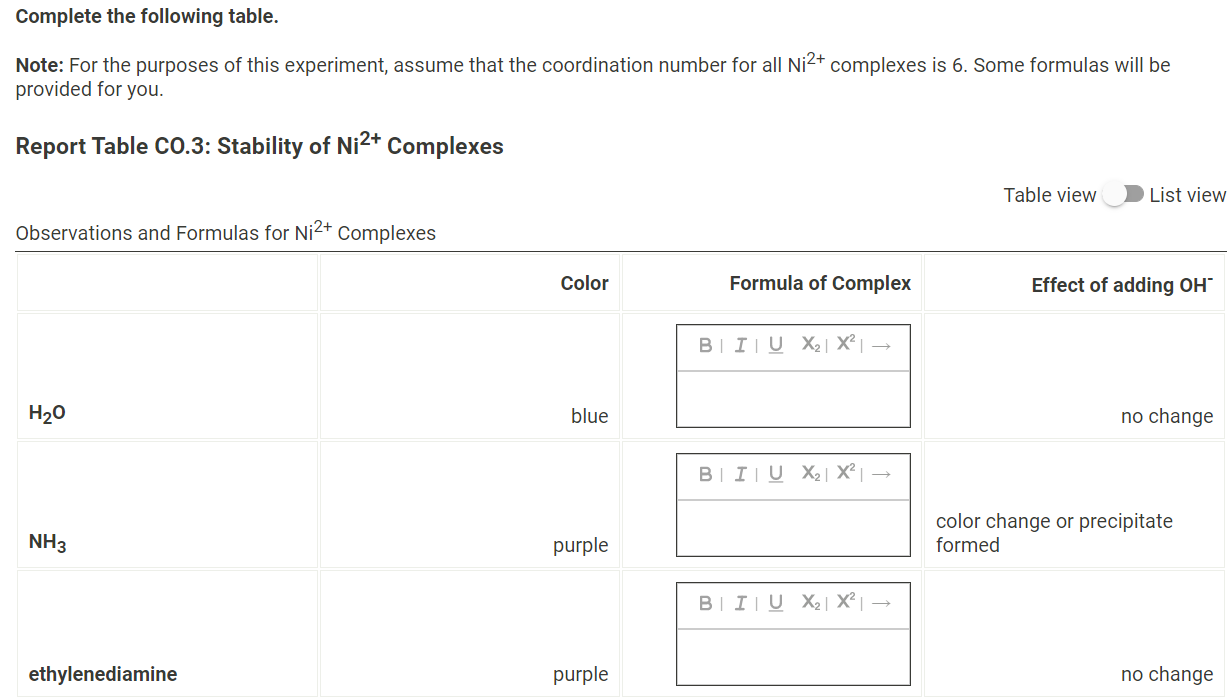 Complete the following table. Note: For the purposes | Chegg.com