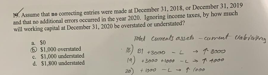 Solved Questions 17, 18 and 19 are based on the following | Chegg.com