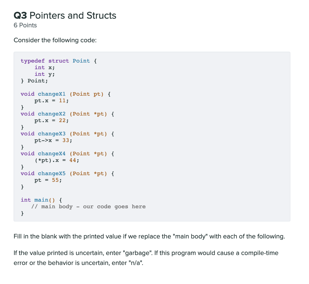 solved-consider-the-following-code-int-main-int-chegg