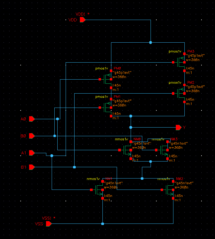 Solved VDD! * VDD pmos 1 PM3 