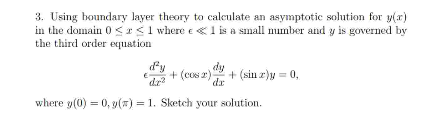 Using boundary layer theory to ﻿calculate an | Chegg.com