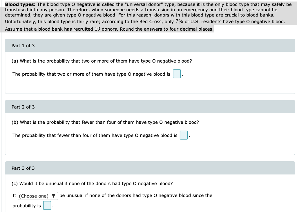 WebMD - Did you know that in an emergency, O negative blood can be