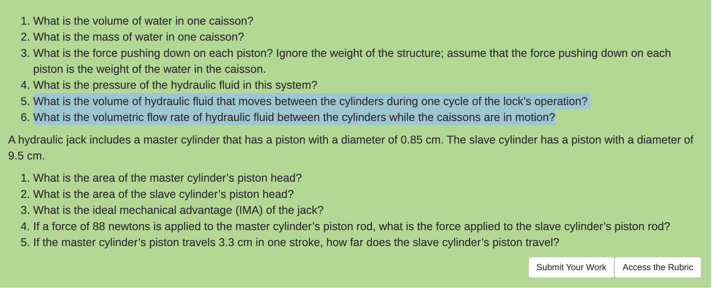 solved-solve-the-following-problems-related-to-hydraulic-chegg